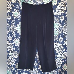 Uniqlo Wide Leg Navy Women's Pants.